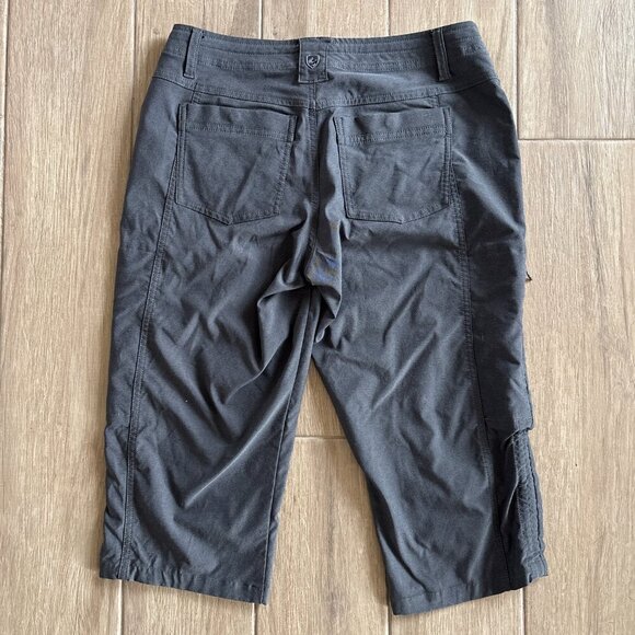 Kuhl Trekr Kapri Pants Women's Size 4 Grey Outdoor Hiking Comfort - Picture 6 of 9